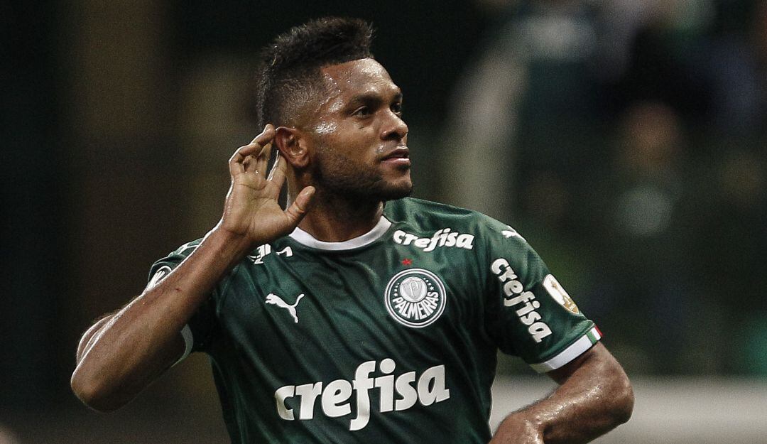 Miguel Ángel Borja en Palmeiras