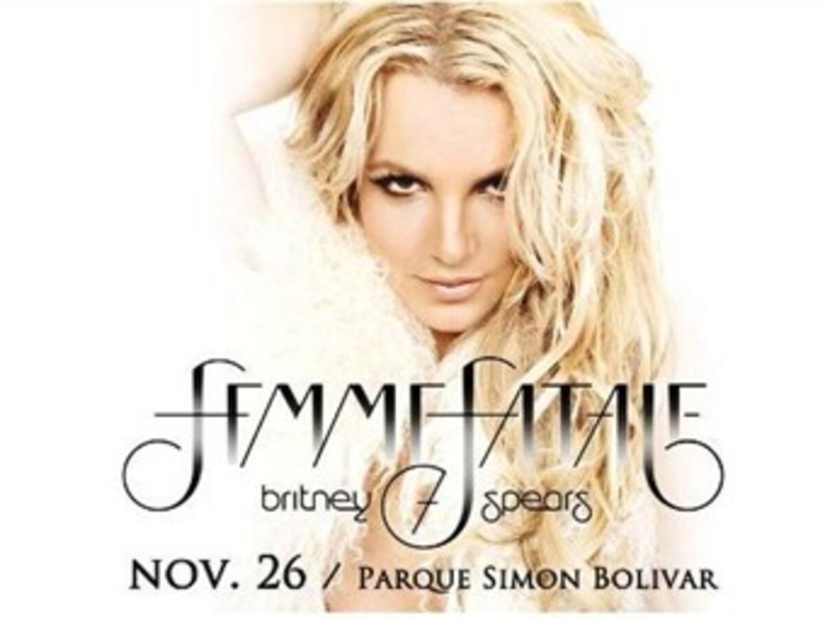 Britney Spears esta tarde en el Simón Bolívar de Bogotá