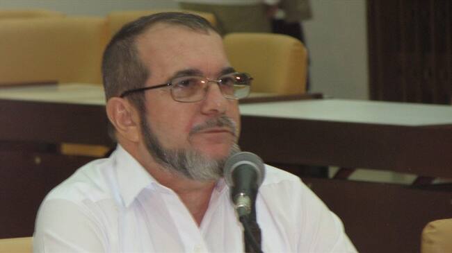 Rodrigo Londoño, máximo jefe de las Farc. Foto: Colprensa
