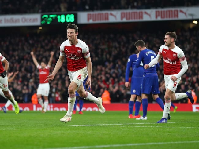 Arsenal venció al Chelsea en el derby londinense
