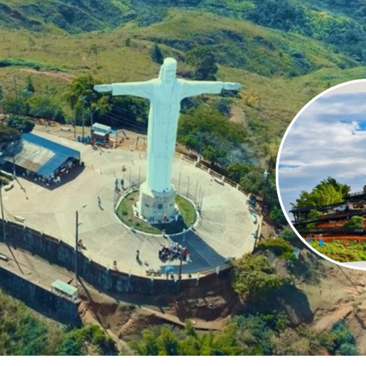 El antes y después del Cristo Rey en Cali: cómo se ve ahora y fecha en que abrirá al público