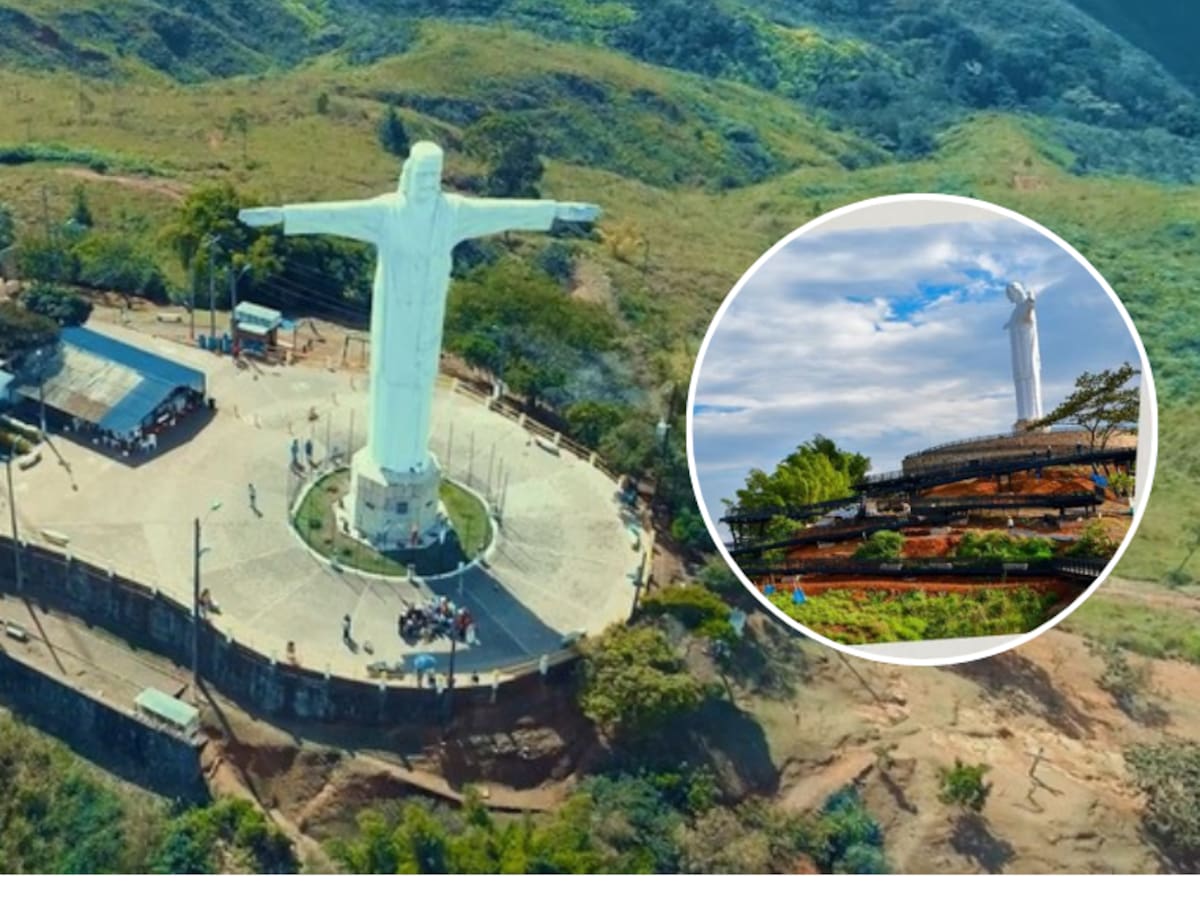 El antes y después del Cristo Rey en Cali: cómo se ve ahora y fecha en que abrirá al público