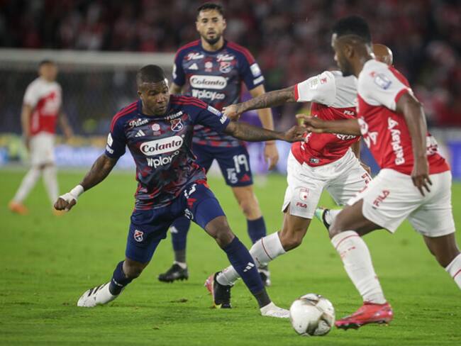 Santa Fe y Medellín empataron 0-0 en el juego de ida de la final / Colprensa.