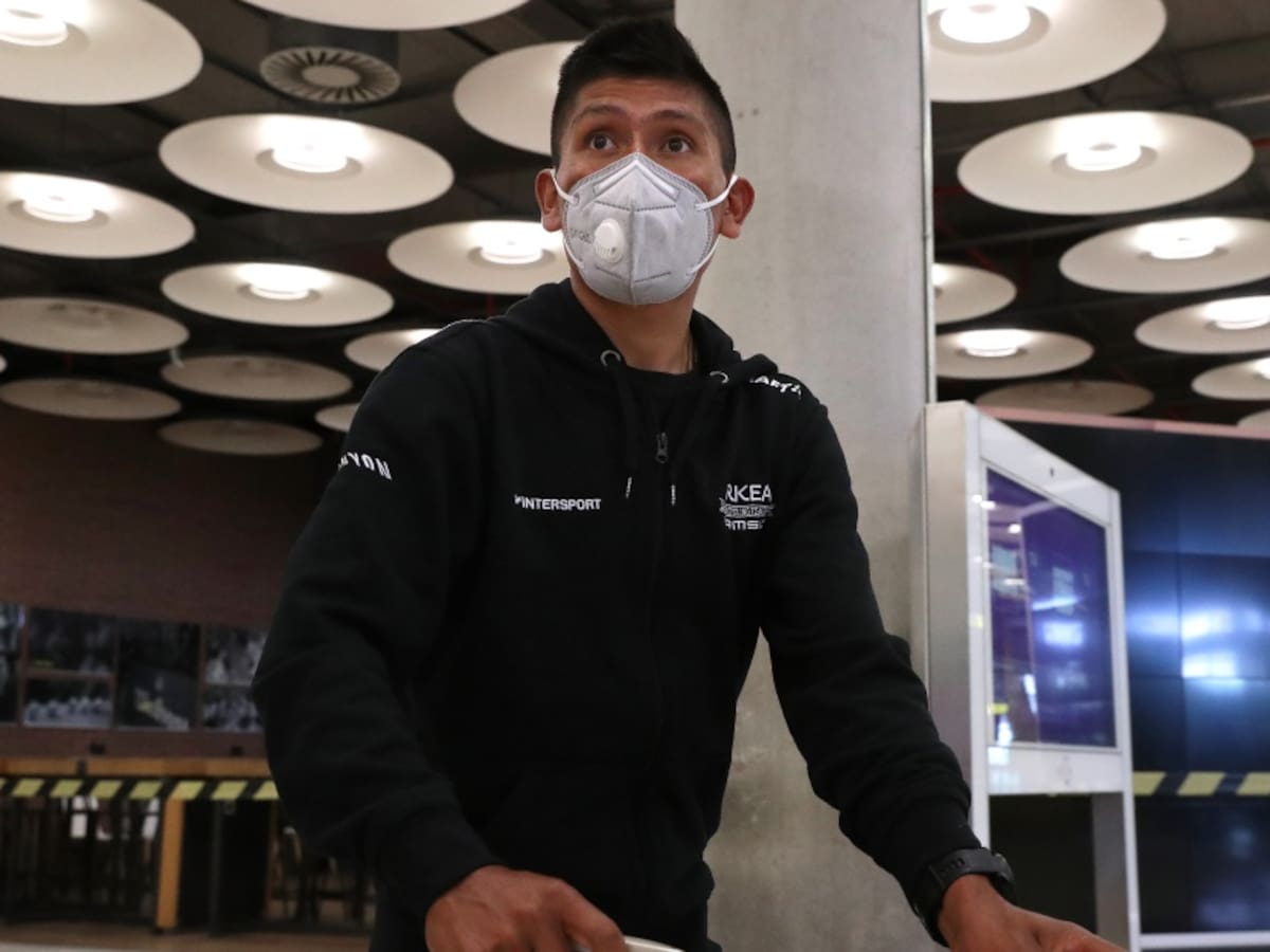 Nairo Quintana: "Estamos muy contentos de regresar a Europa"