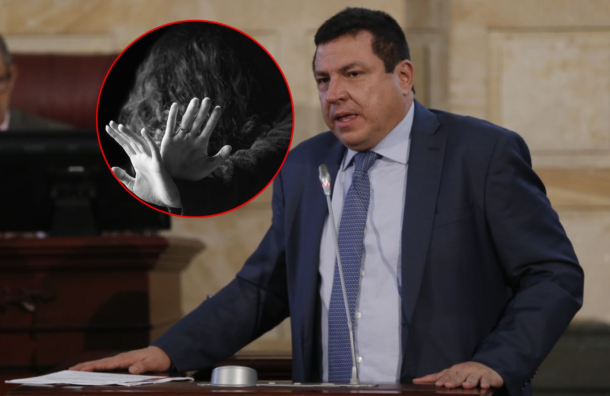 Senador Miguel Ángel Pinto habló tras indagatoria por presunto caso de abuso sexual | Colprensa/Getty  Images