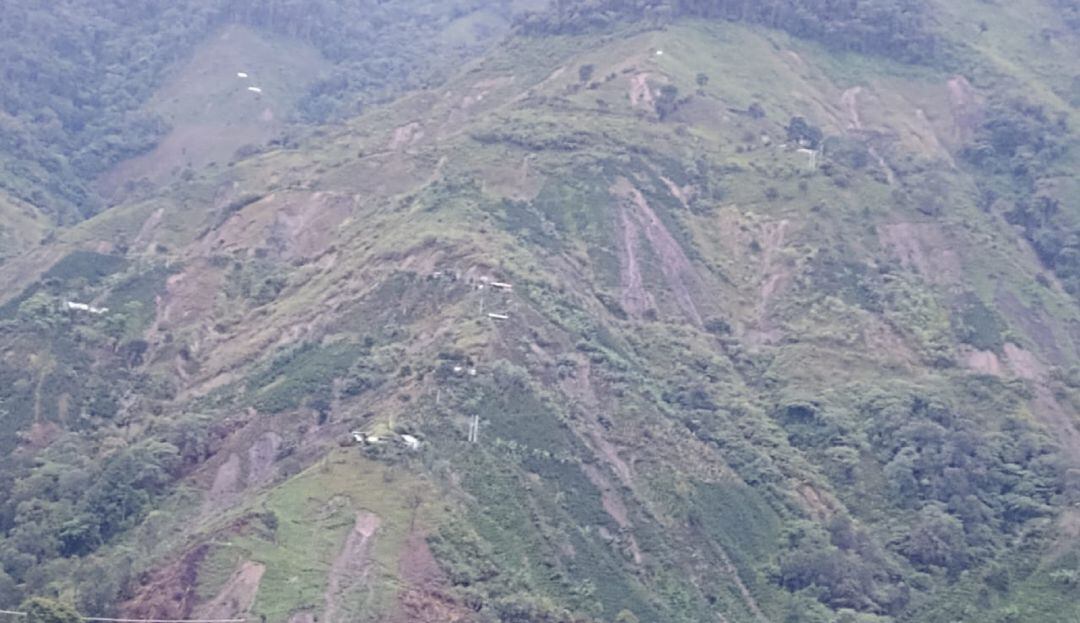 Afectaciones en el municipio de Chaparral