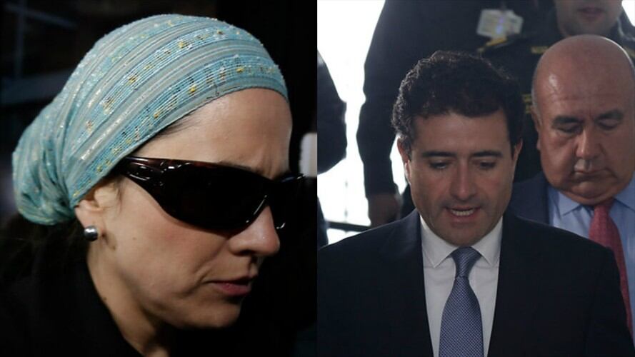 Catalina Uribe Noguera y Francisco Uribe Noguera. Foto: Colprensa