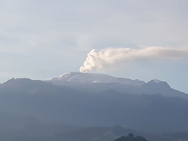 Esta madrugada el Volcán Nevado del Ruiz registró un nuevo sismo