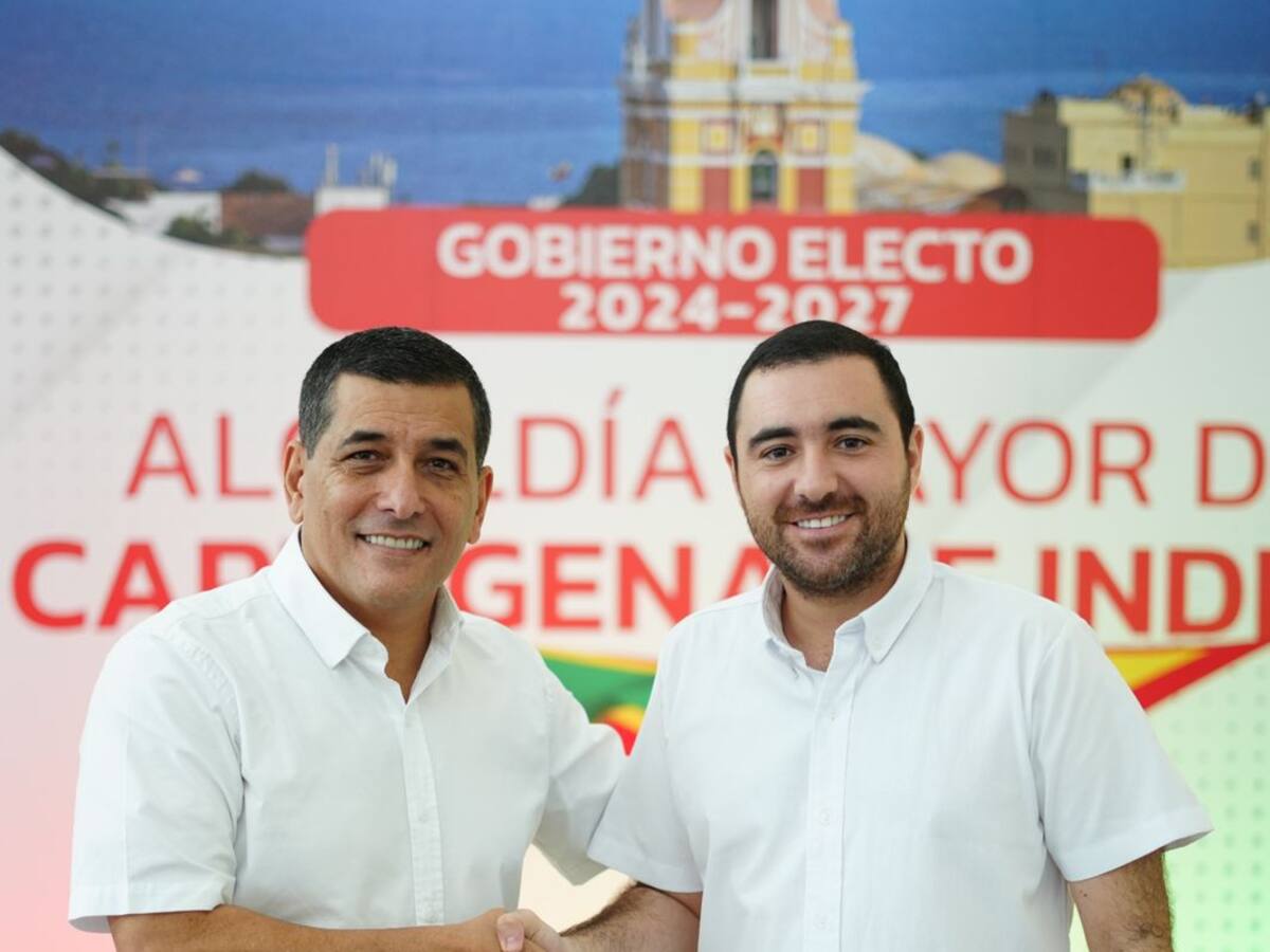 Alcalde de Cartagena y gobernador de Bolívar se reunieron para articular proyectos