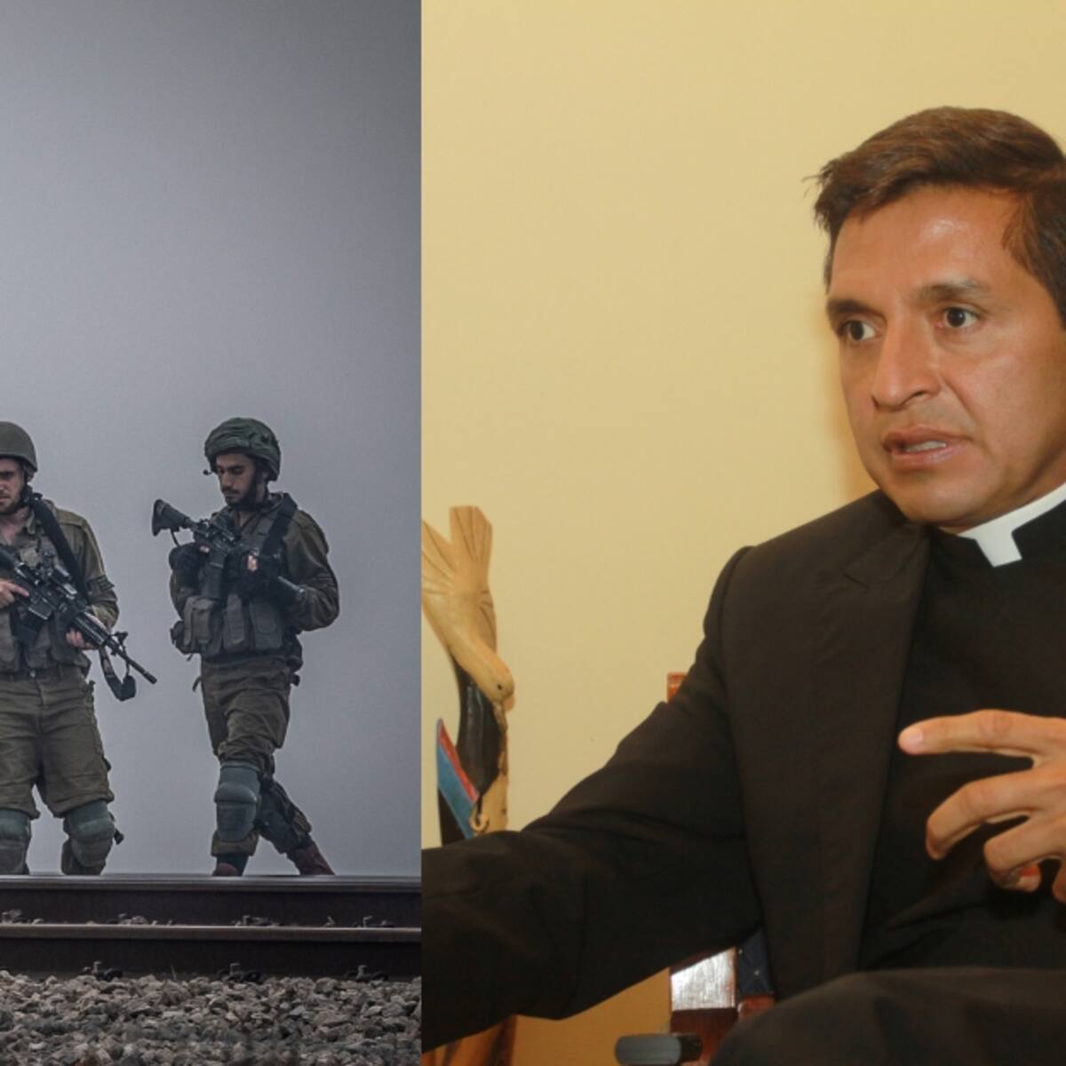 Testimonio del padre Chucho: así vivió el estallido de la guerra entre Israel y Hamás