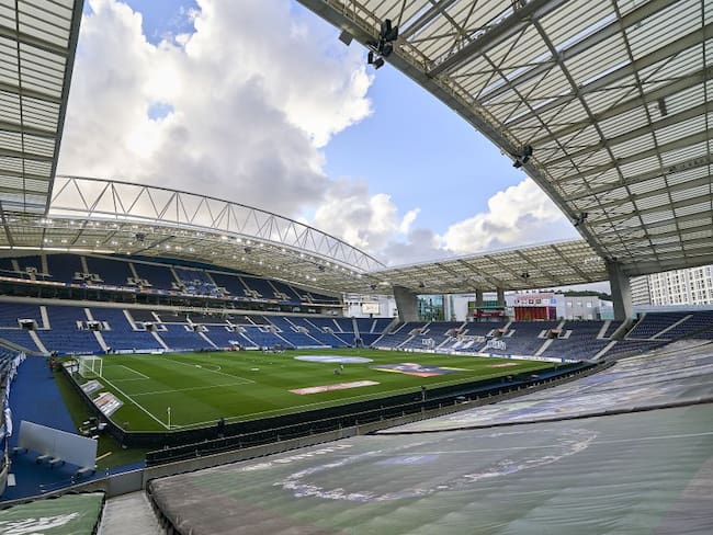 Estadio Do Dragao, ubicado en la ciudad de Oporto, Portugal.