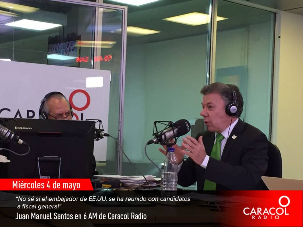 Santos quiere un fiscal con tino, responsable, que inspire confianza y con capacidad gerencial.