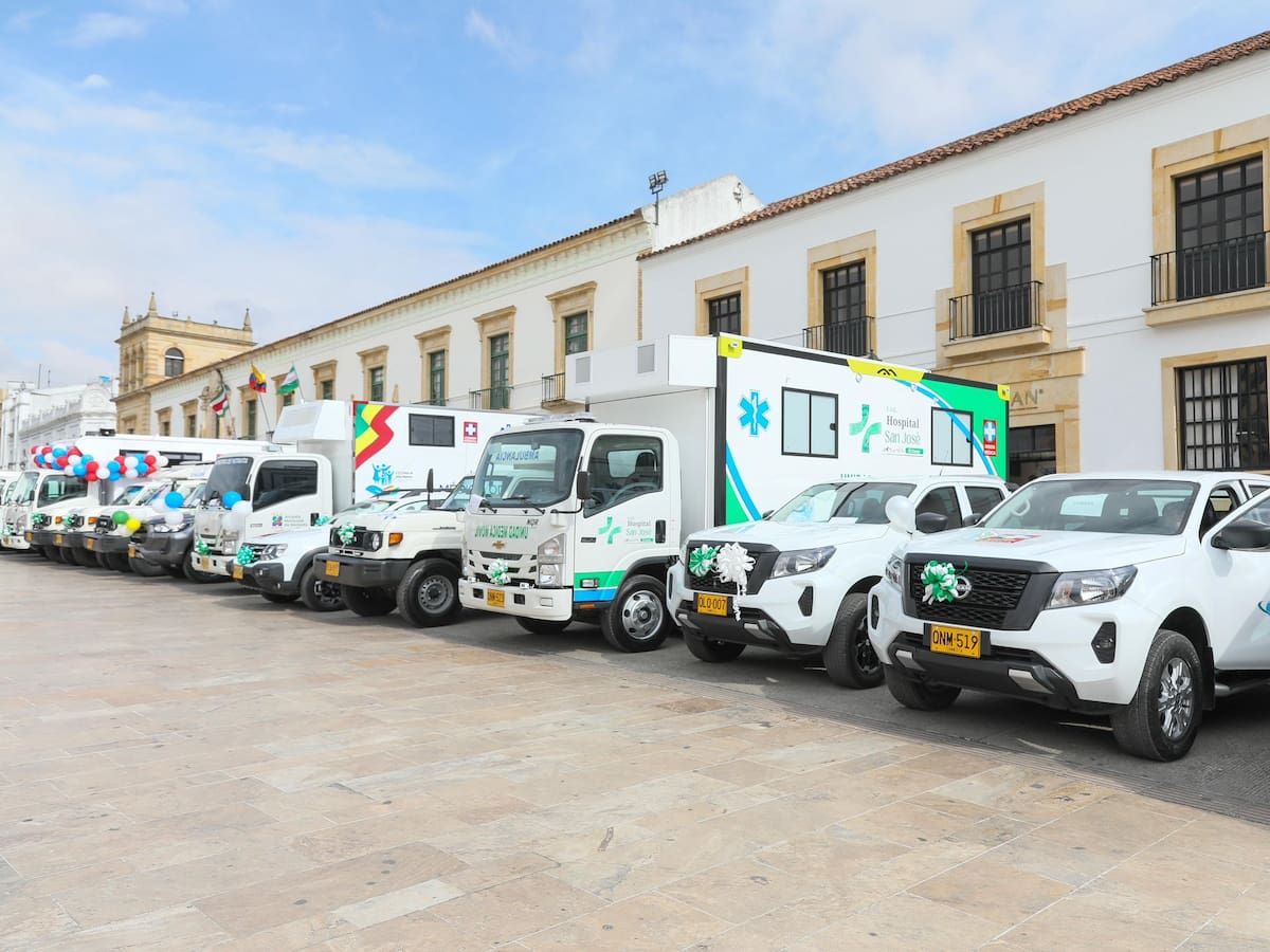 Boyacá recibió 34 nuevos vehículos de salud para fortalecer la atención en zonas rurales