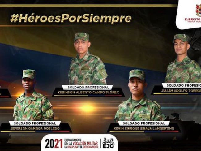Soldados asesinados en Arauca