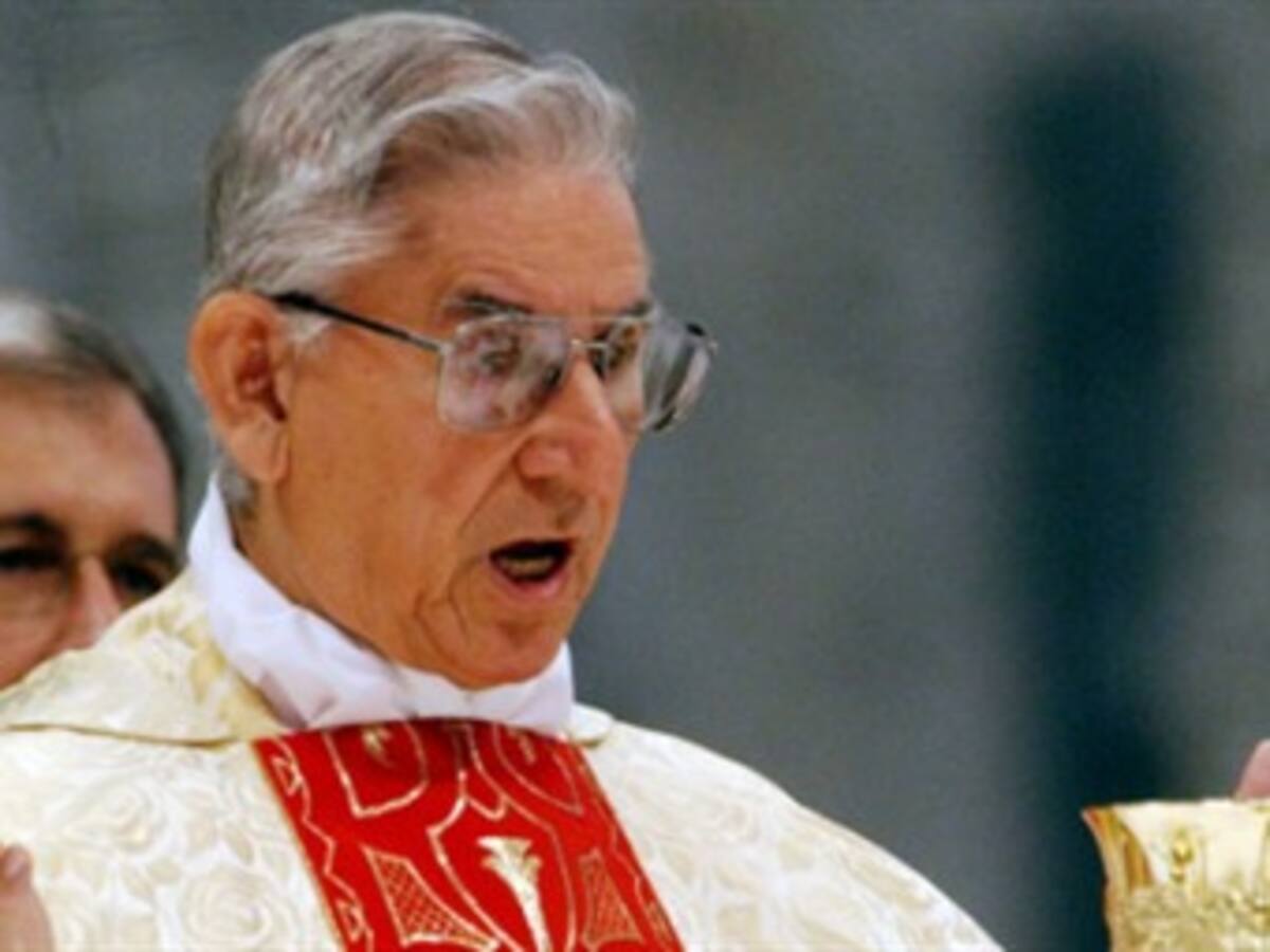 En EE.UU solicitan al Papa dura condena contra el Cardenal Castrillón