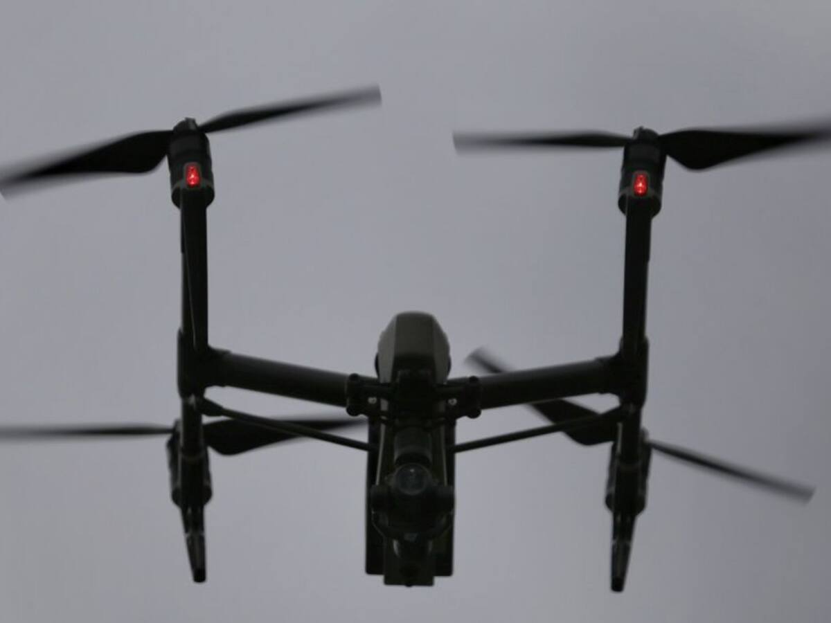 Con drones, en Montería verifican cumplimiento de toque de queda y ley seca