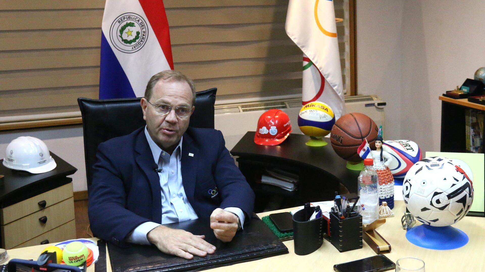 Camilo Pérez, presidente del Comité Olímpico Colombiano EFE/Nina Osorio