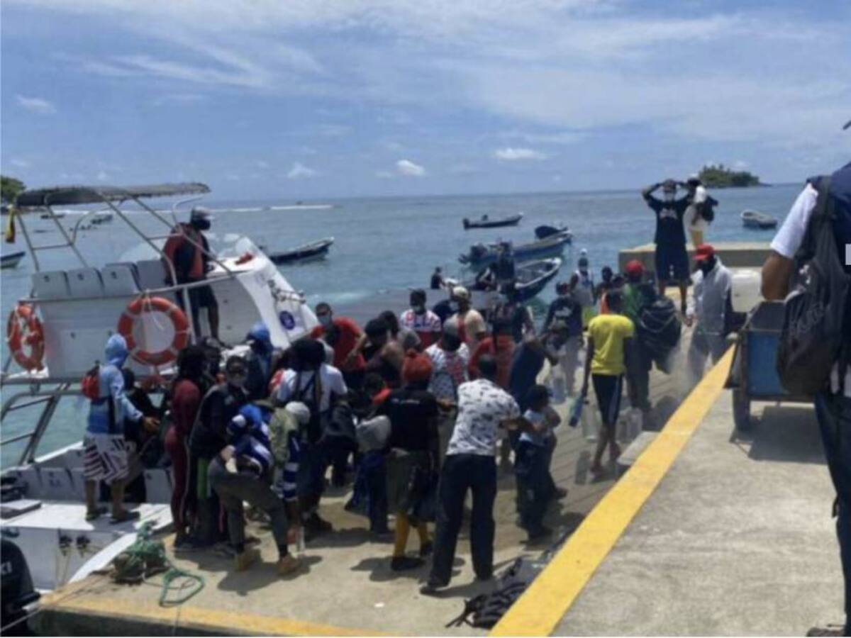 Cada día sale grupos de mil migrantes desde Necoclí