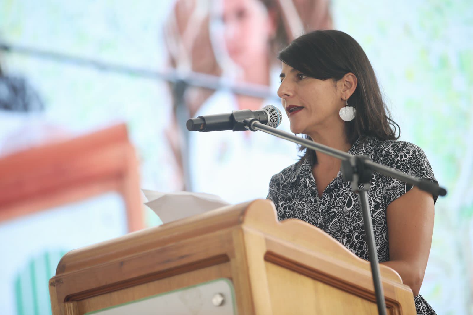 La ministra de Minas, Irene Vélez, respondió al debate de moción de censura en la Cámara de Representantes (Cortesía)