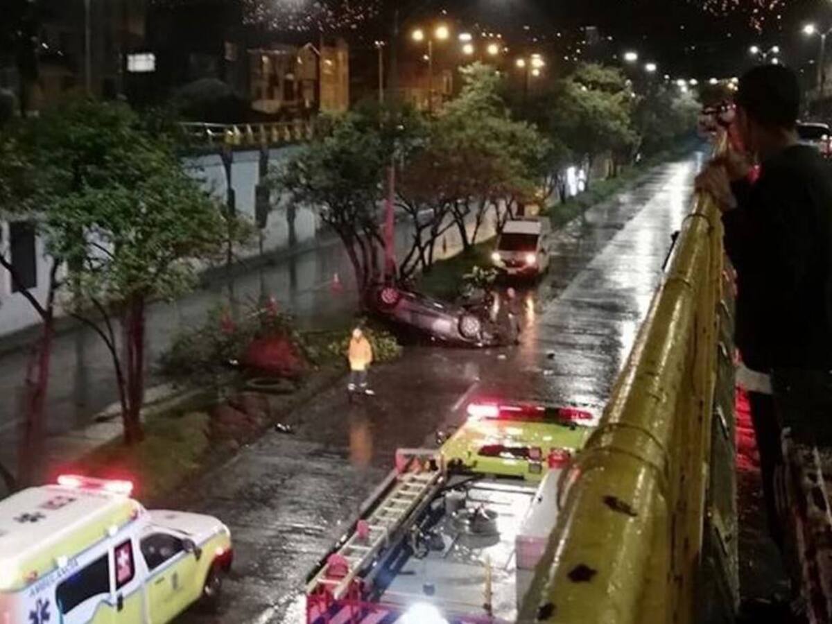 Un conductor atropelló a cuatro habitantes de calle en Medellín