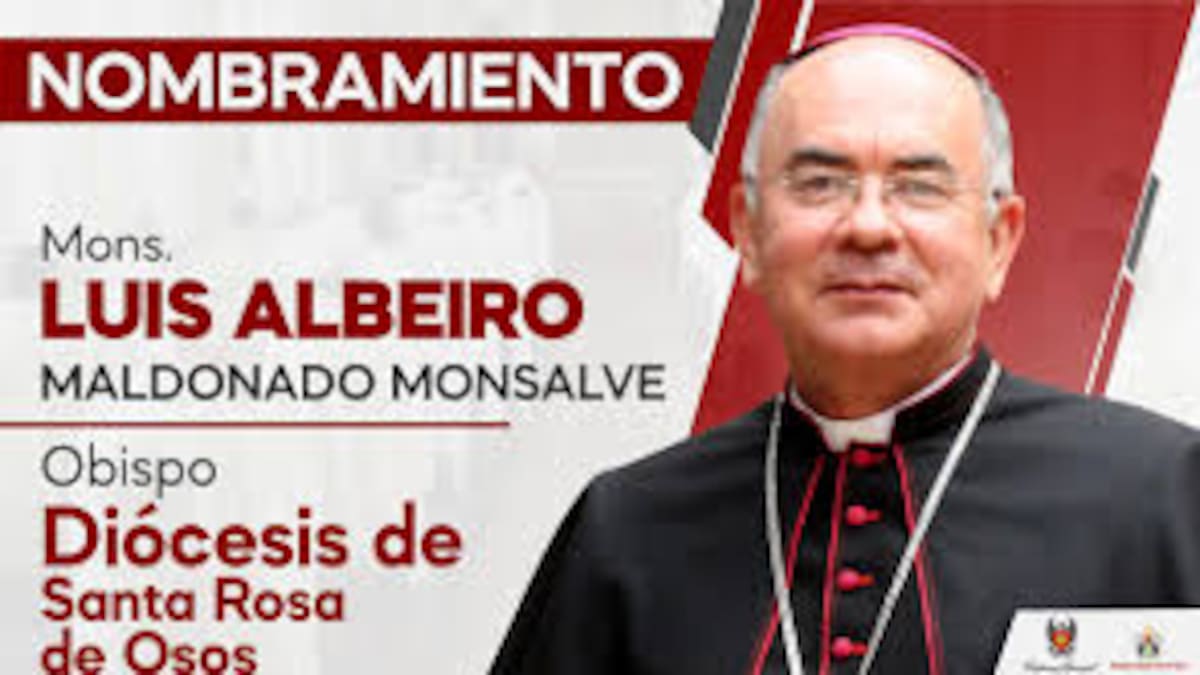 Monseñor Luis Albeiro Maldonado, nuevo obispo de Santa Rosa de Osos