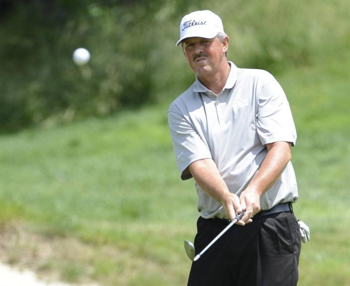 El golfista estadounidense Jay Don Blake. Foto: Efe