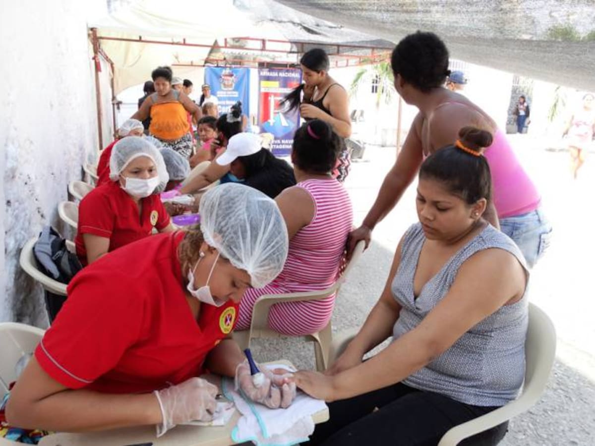 Jornada de salud y bienestar en la cárcel distrital de mujeres de Cartagena
