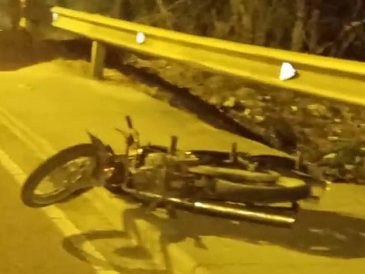 Un hombre muerto y una mujer herida dejó accidente de tránsito en Mamonal