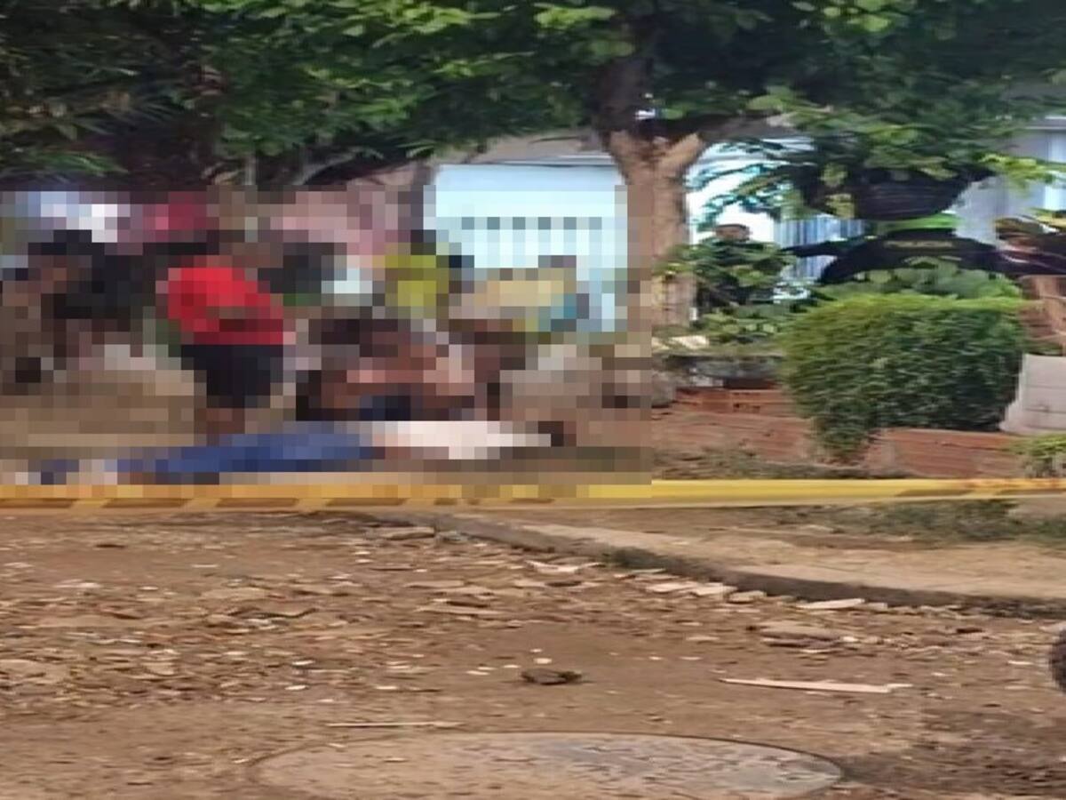 Asesinaron a hombre con arma de fuego en el barrio La Candelaria