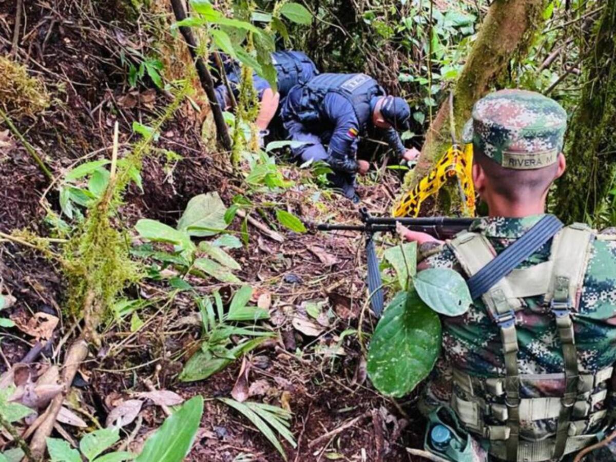 ELN escondía caleta en el norte del Tolima