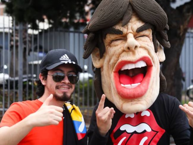 [En Fotos] La fiebre The Rolling Stones contagia Bogotá