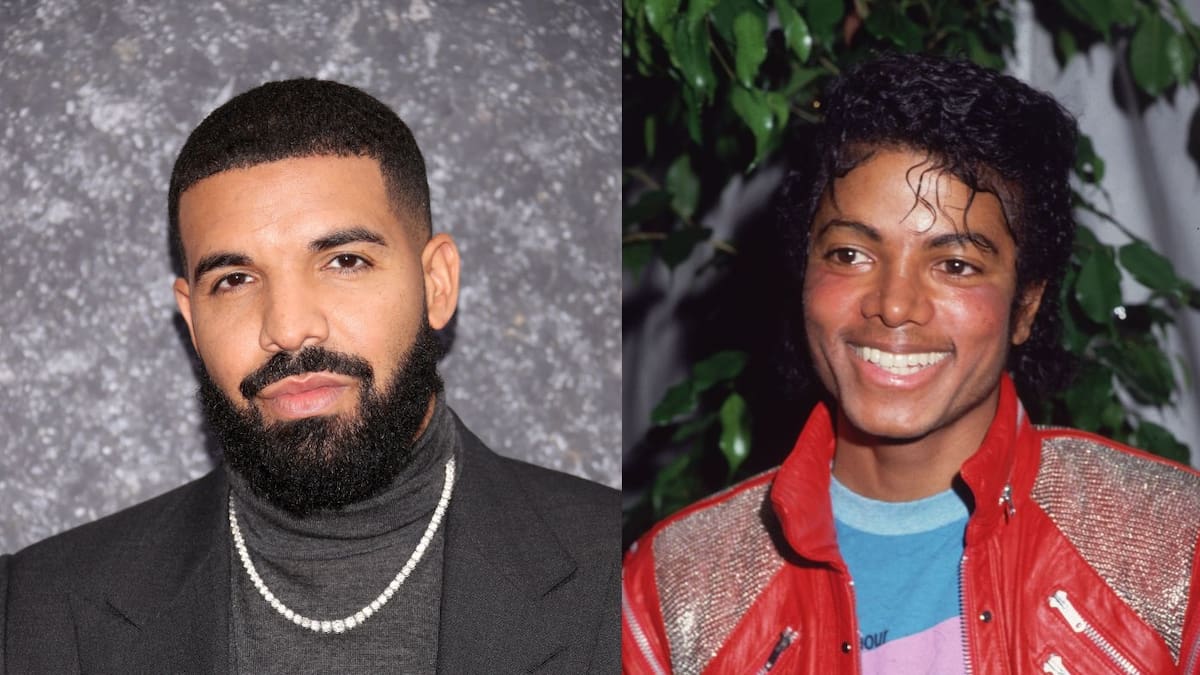 Drake supera el récord de Michael Jackson de más canciones de un artista masculino en el número 1