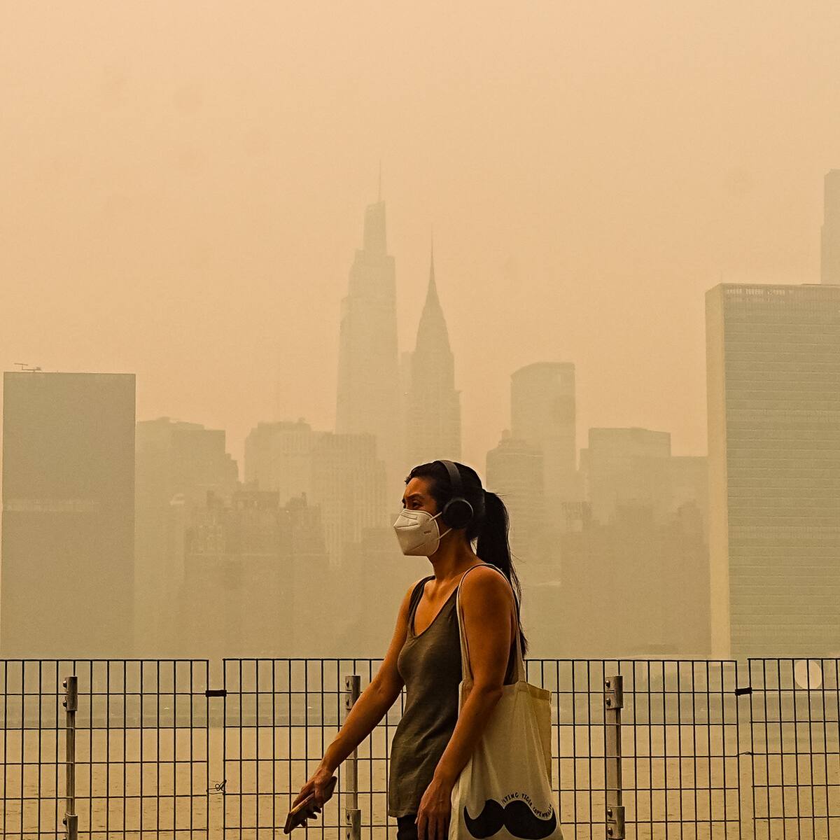 Nueva York: calidad de aire comienza a recuperarse a menos de 48 horas de la final