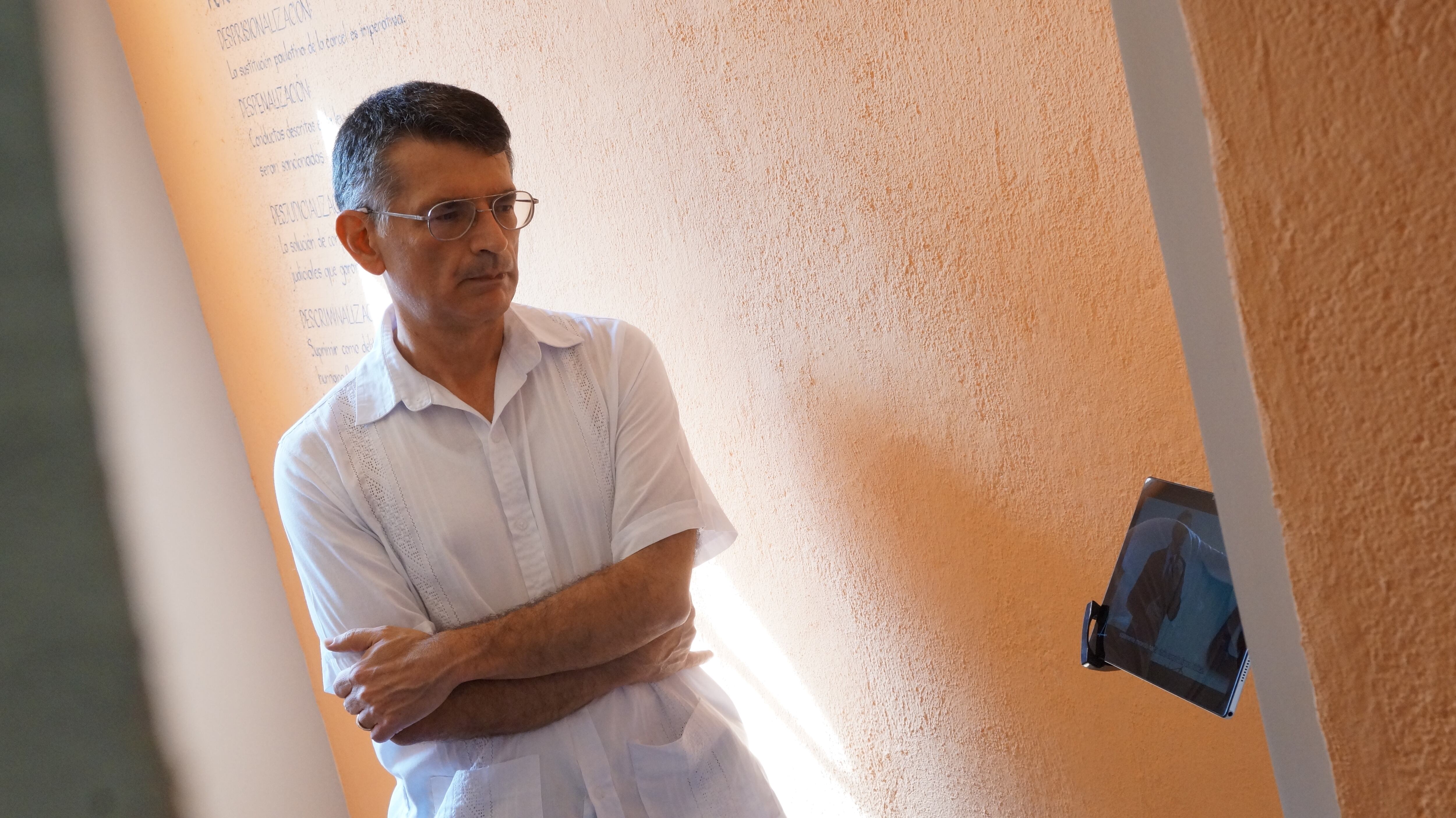 Alfonso Reyes en el Museo de Panóptico de Ibagué