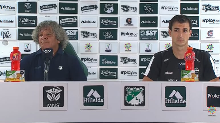 Palabras de Gamero en rueda de prensa / Foto: Dimayor