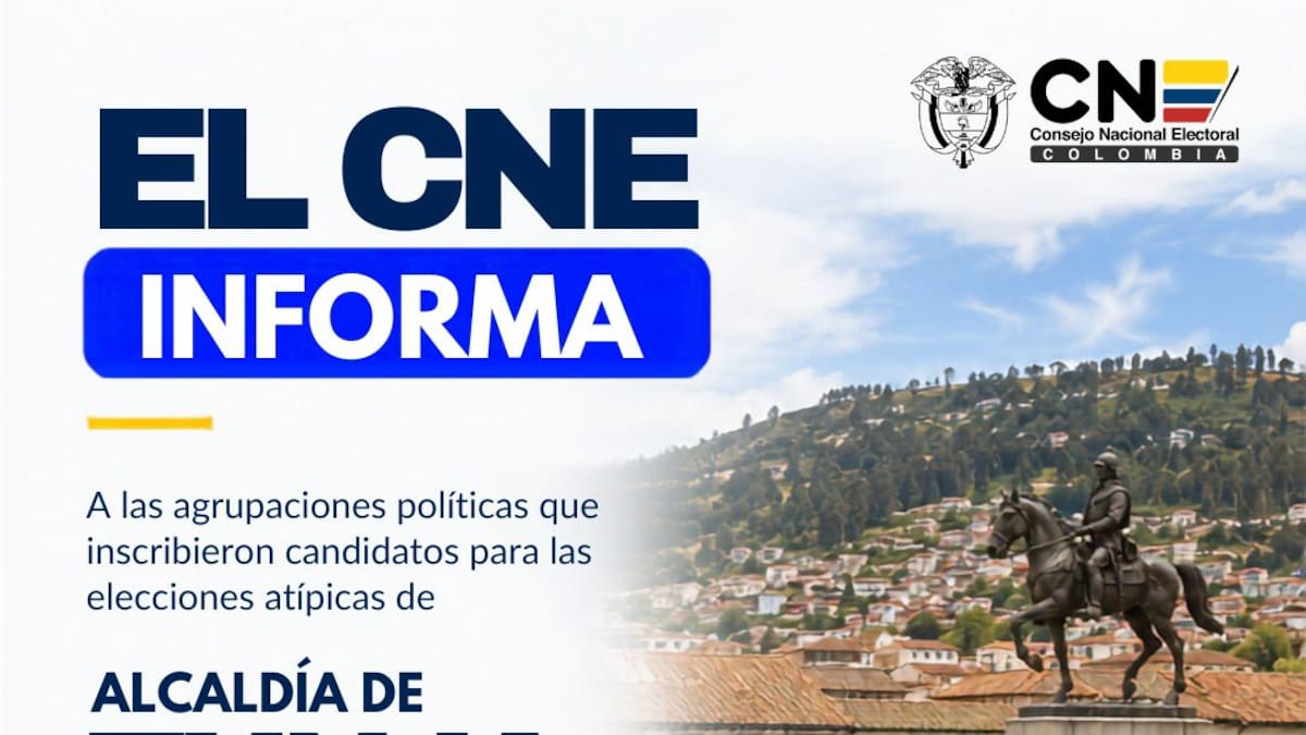 CNE amplía hasta el 19 de julio el plazo para acreditar testigos electorales en Tunja