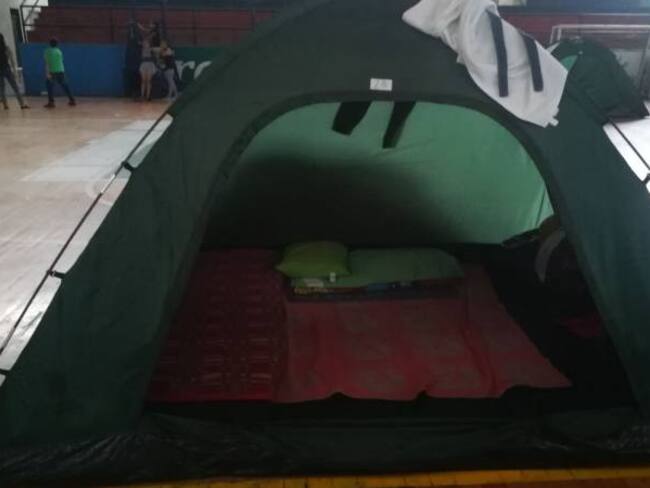 Así se vive en un refugio para desplazados del Catatumbo