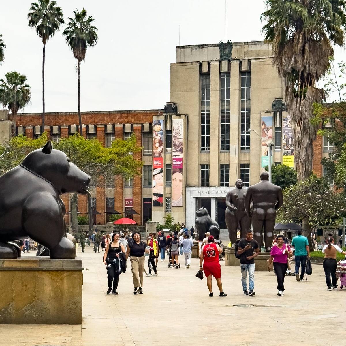 Inician obras de mejoramiento de la Plaza Botero en el Centro de Medellín