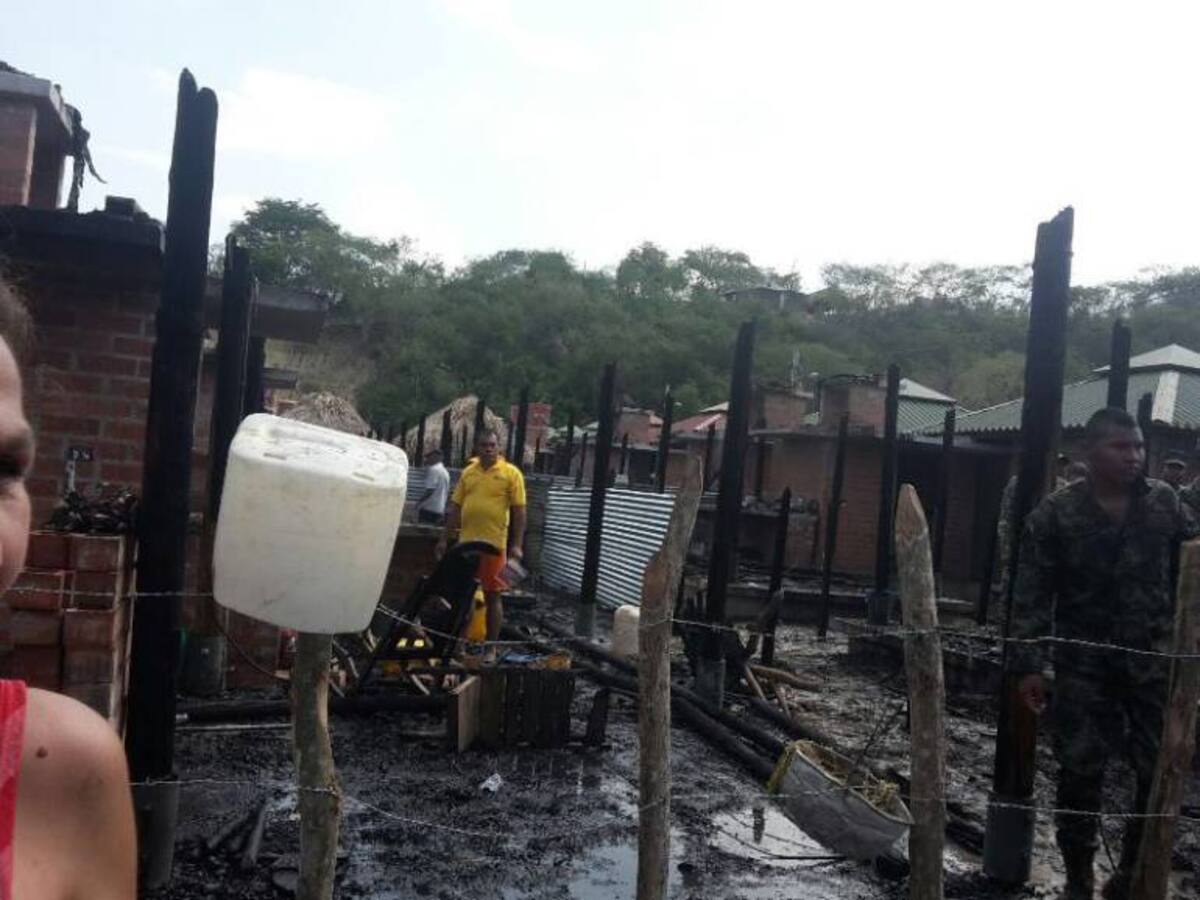 Minvivienda verificará viviendas de El Salado después de incendio