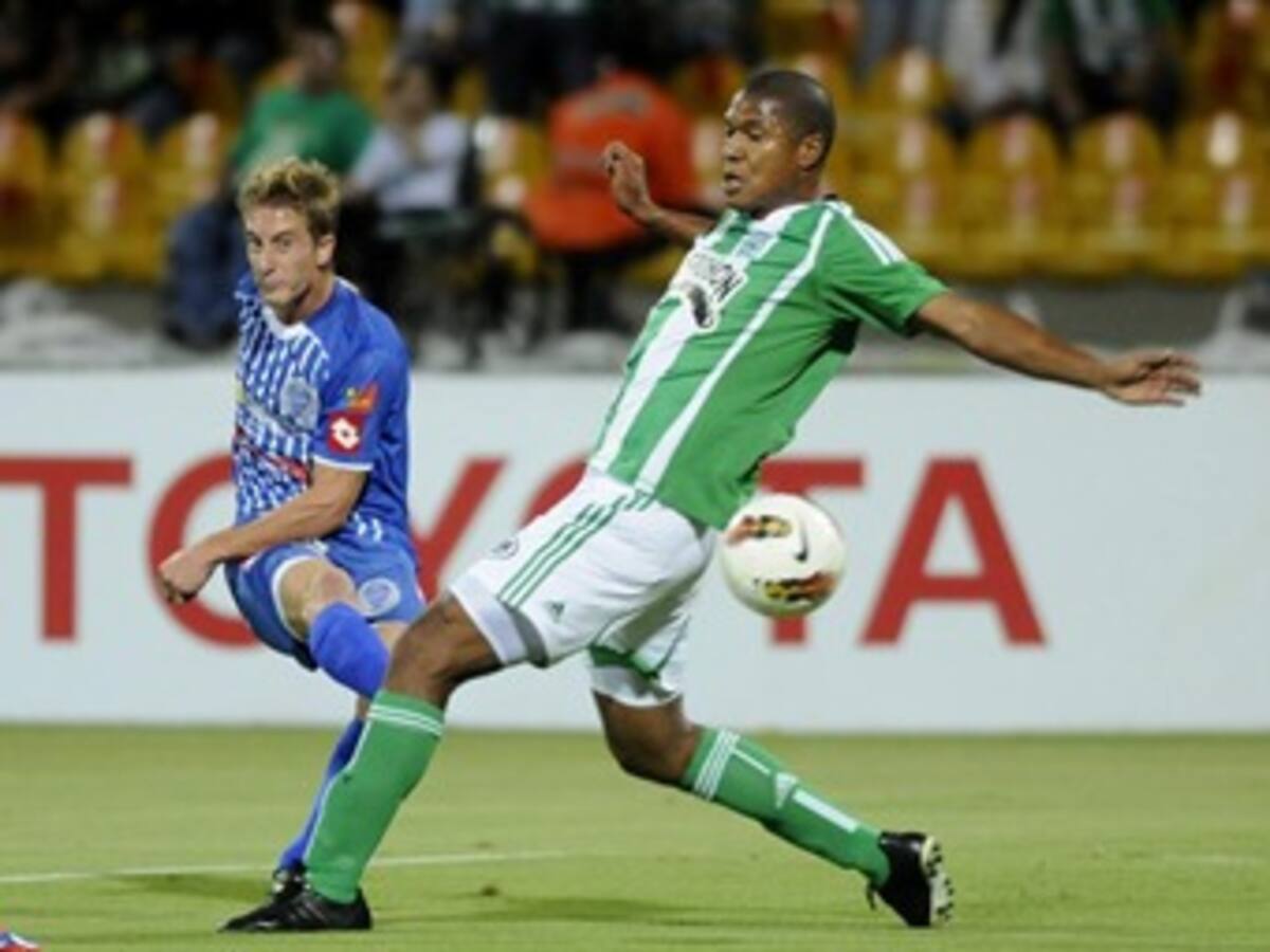 Atlético Nacional empató 2-2 ante Godoy Cruz en la Copa Libertadores