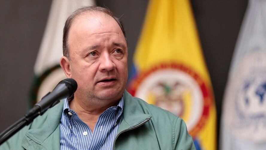 Luis Carlos Villegas, ministro de Defensa. Foto: Colprensa