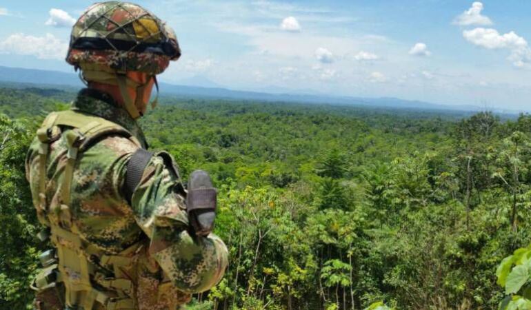 Militares en el Catatumbo.