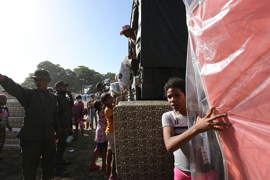 Desde la frontera se sigue enviando ayudas humanitarias a Venezuela/ Getty Images