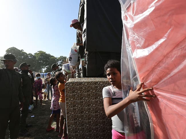 Desde la frontera se sigue enviando ayudas humanitarias a Venezuela/ Getty Images