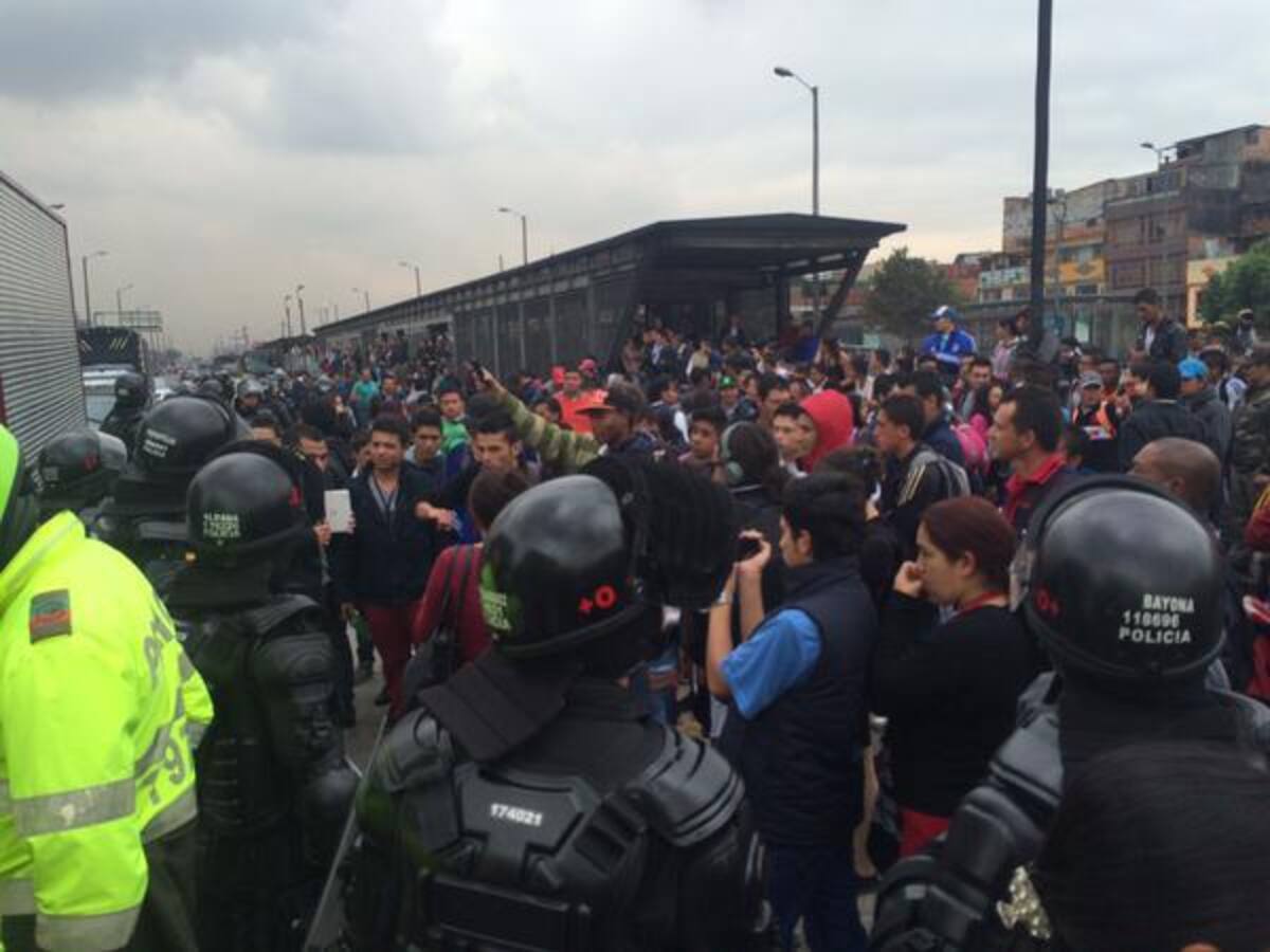 Por el mal servicio del Sistema los bogotanos han realizando varias protestas en las estaciones desde este jueves.
