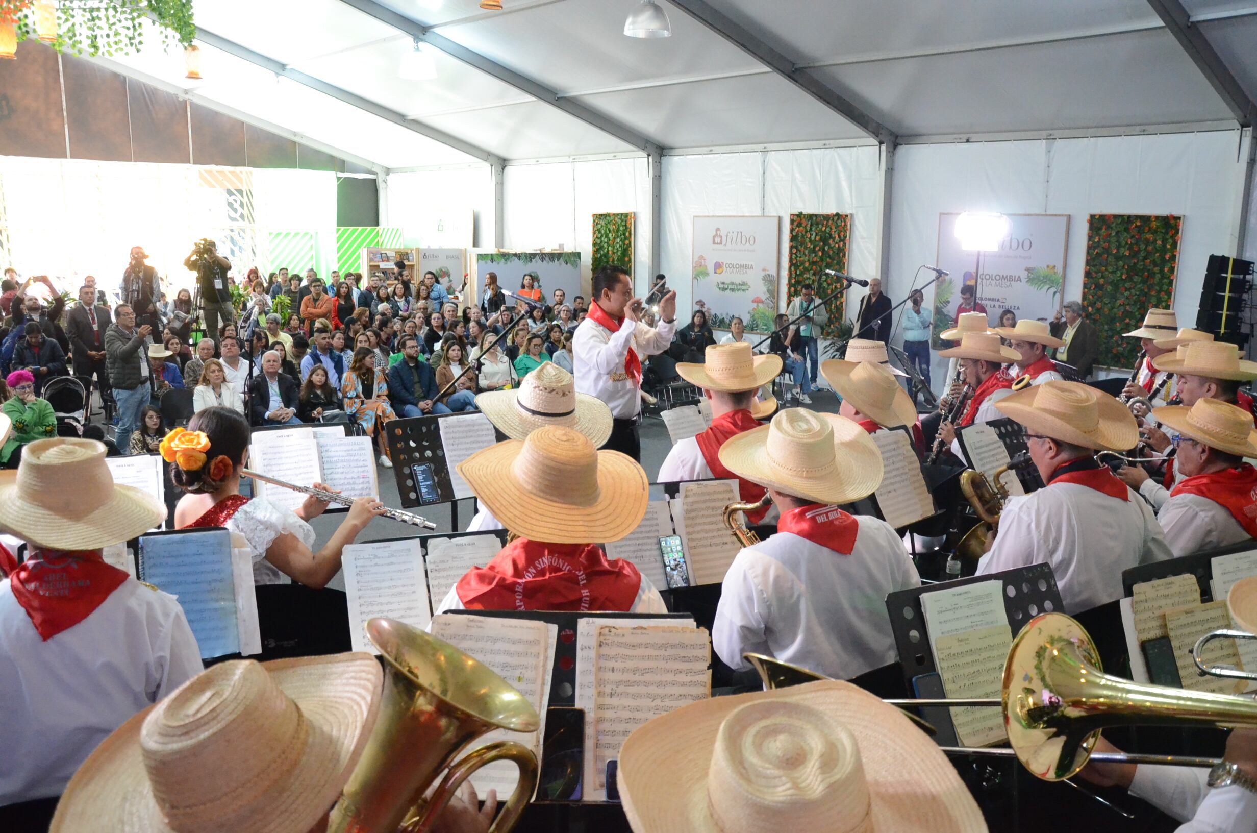El Huila, que figura como departamento invitado especial en la edición 36° de la FILBo 2024.