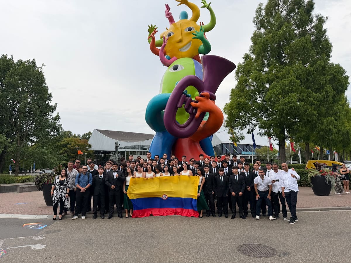 La Banda Sinfónica Juvenil de Caldas se corona campeona mundial de la categoría en Países Bajos