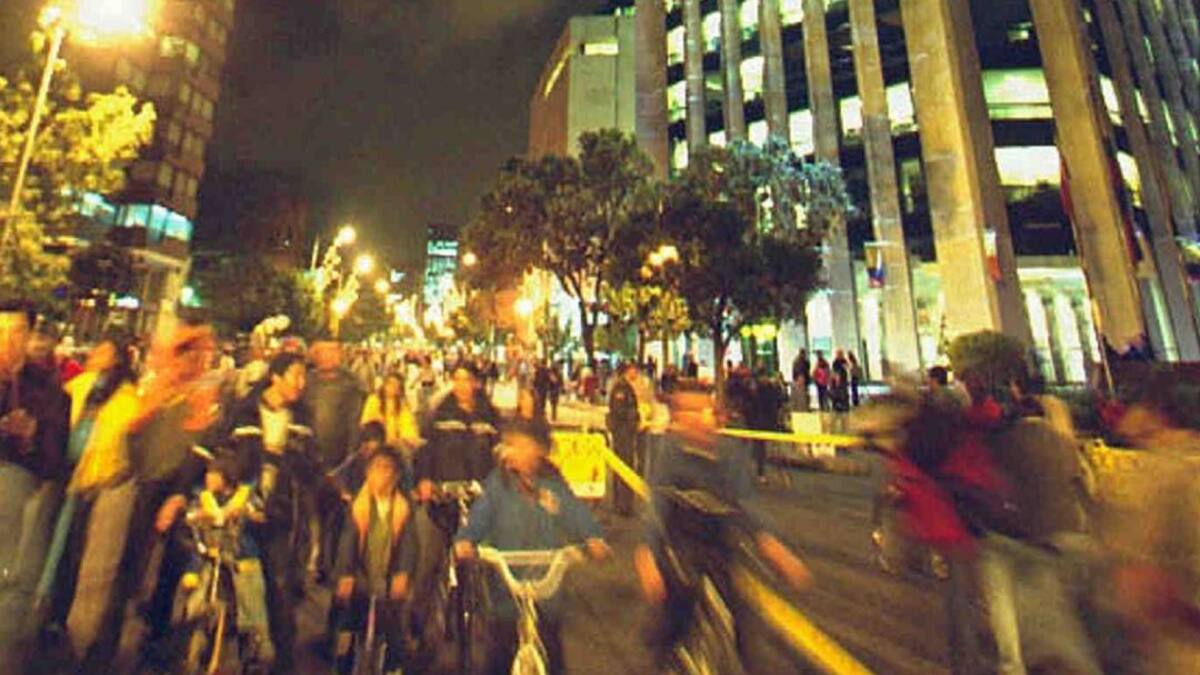 Este jueves vuelve la ciclovía nocturna a Bogotá
