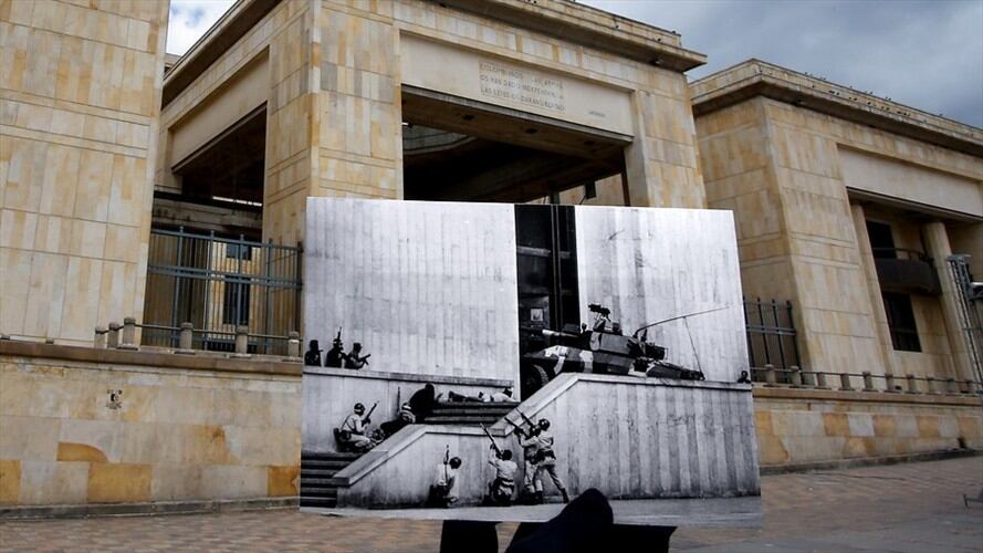 Fiscalía identifica tres cuerpos de los desaparecidos del Palacio de Justicia. Foto: Colprensa