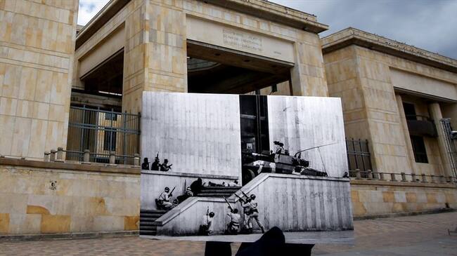 Fiscalía identifica tres cuerpos de los desaparecidos del Palacio de Justicia. Foto: Colprensa